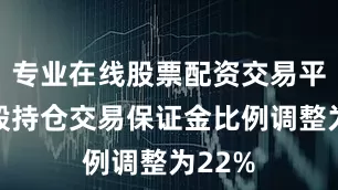 专业在线股票配资交易平台一般持仓交易保证金比例调整为22%